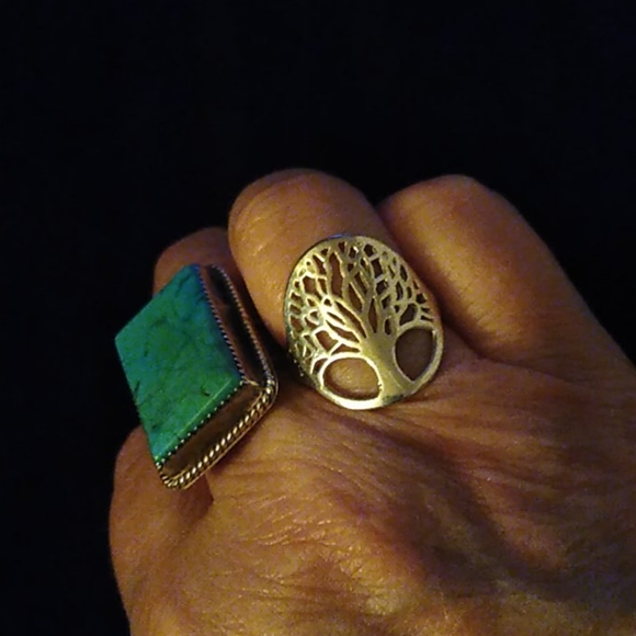NWOT Sterling Silver Tree of Life Ring - Picture 2 of 6